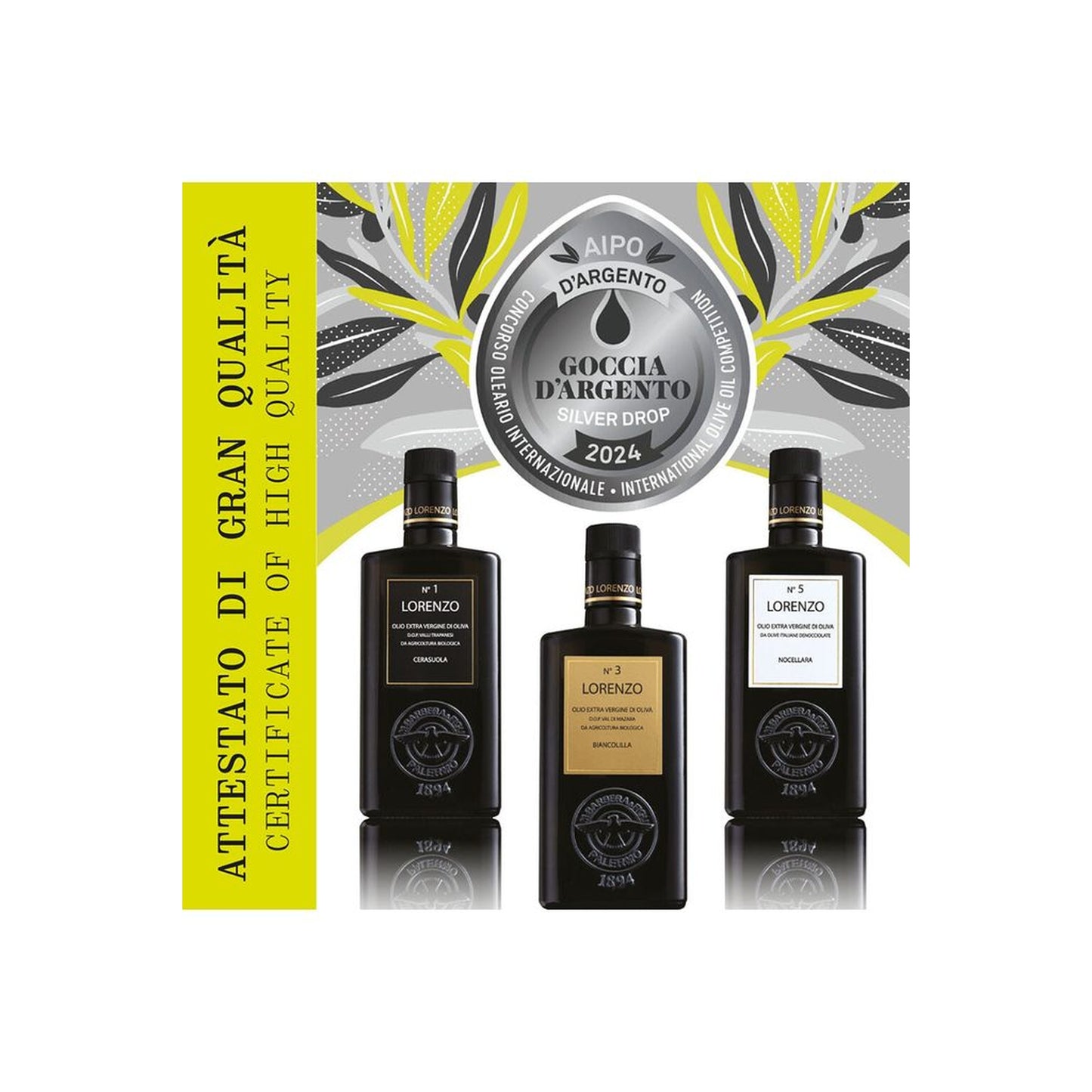 Lorenzo N° 1 - Extra Virgin Olive Oil - 500mL