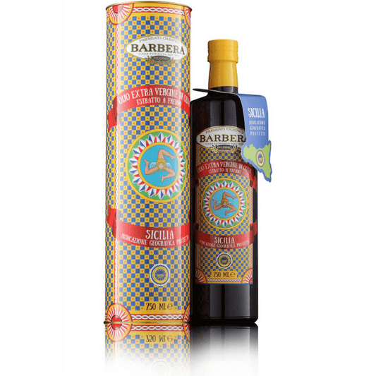 Carretto Sicily P.G.I. Cylinder Gift Box - 750mL