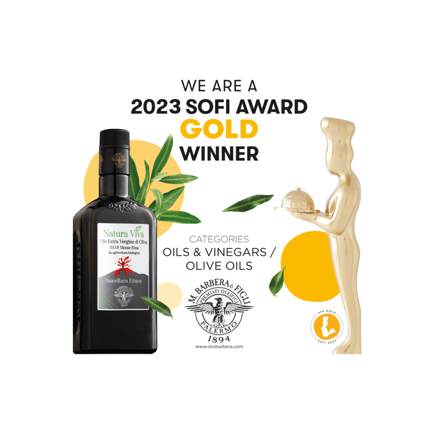 Natura Viva Organic DOP Monte Etna – 500mL