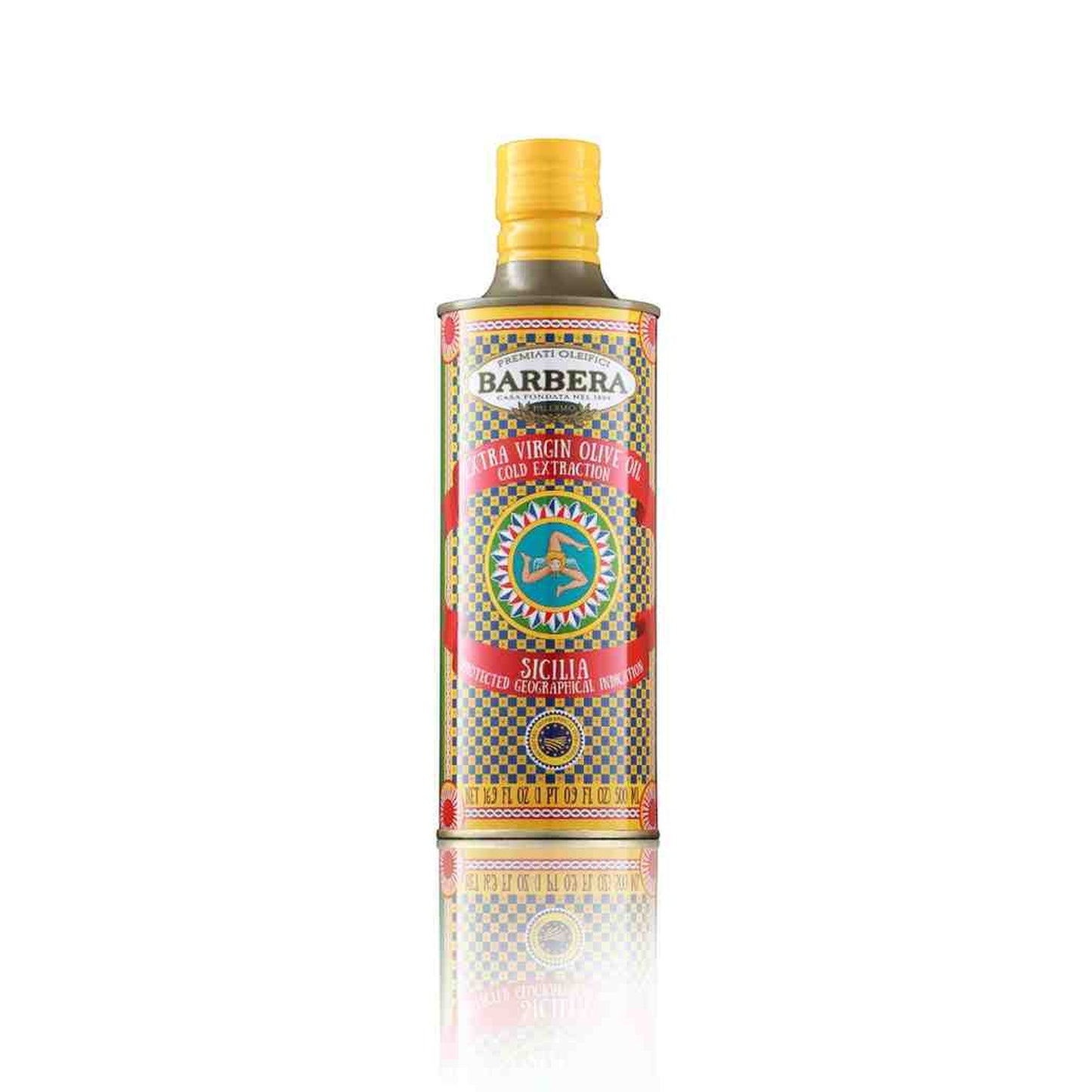 Carretto P.G.I. Sicilia - Extra Virgin Olive Oil - 500mL