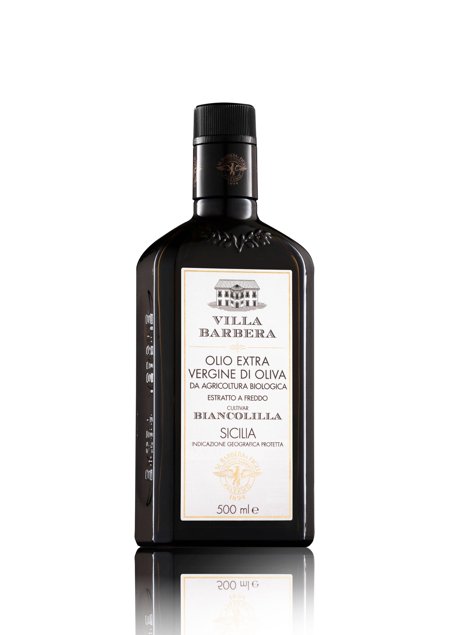 Villa Barbera - IGP Sicilia - Biancolilla Organic- 500 mL